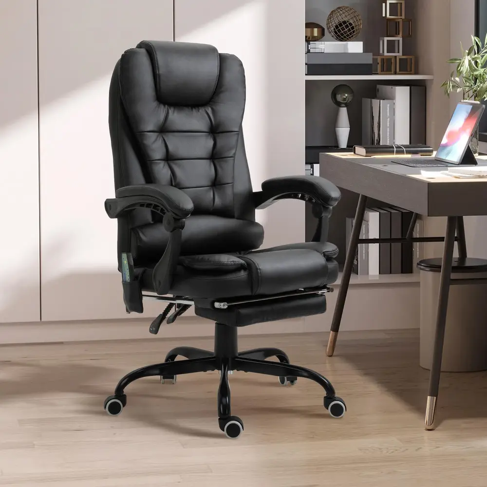 Skrivbordsstol 7 Massagepunkter 67 x 79 x 111–121 Cm