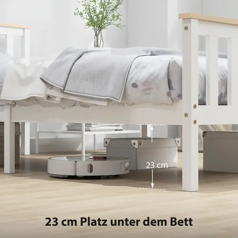 Enkelsängstomme Träsängstomme Bottenförvaring Naturträ Sängram Furu