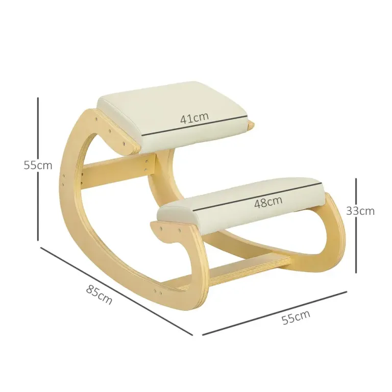 Ergonomisk Gungande Knäpall för Hemmakontor för Förbättrad Knästol