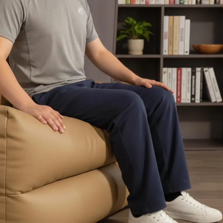 Ergonomisk Kontorsstol med Svankstöd Hopfällbart Armstöd Konstläder