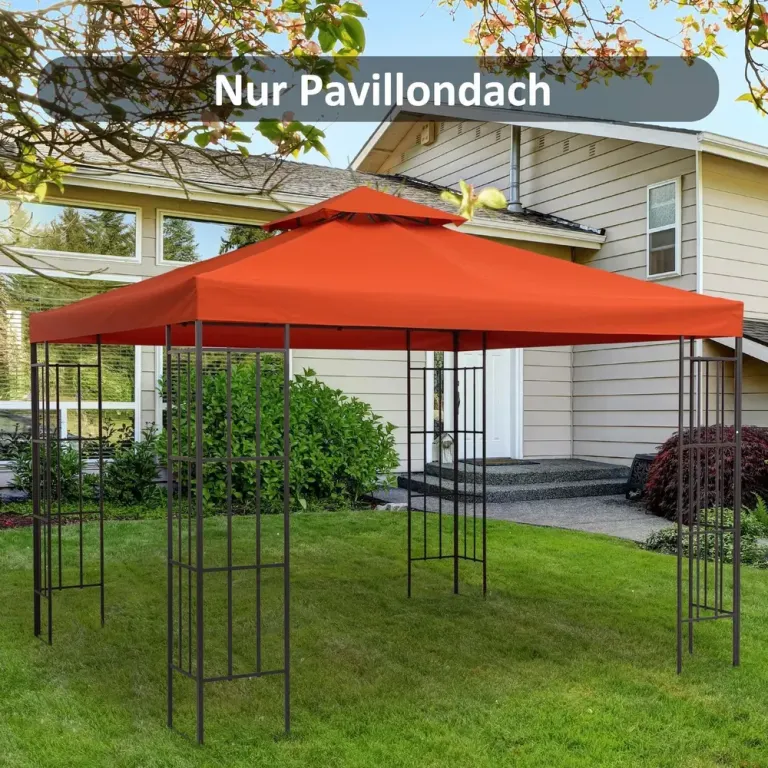 [Endast Takduk - Utan Ram] Ersättningstak för Metallpaviljong