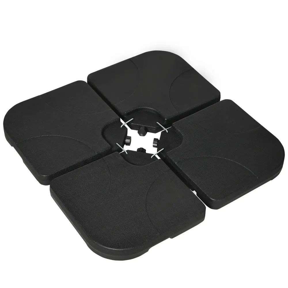 Fyllbar Parasollfot 4-Pack Stabiliserande Vikter
