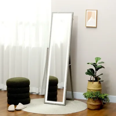 LED Fullängdsspegel med Touch Control Dimbar 3 40x160 cm