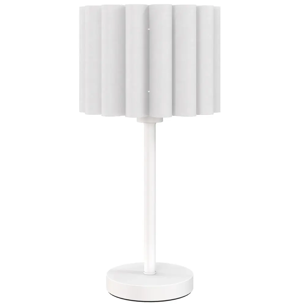 Bordslampa i Retrostil Sänglampa med Plastskärm