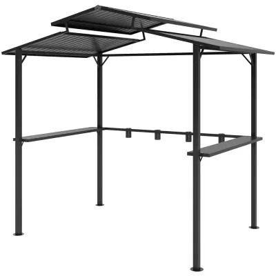 Grillpaviljong Trädgårdspaviljong 250 x 160 x 250 cm