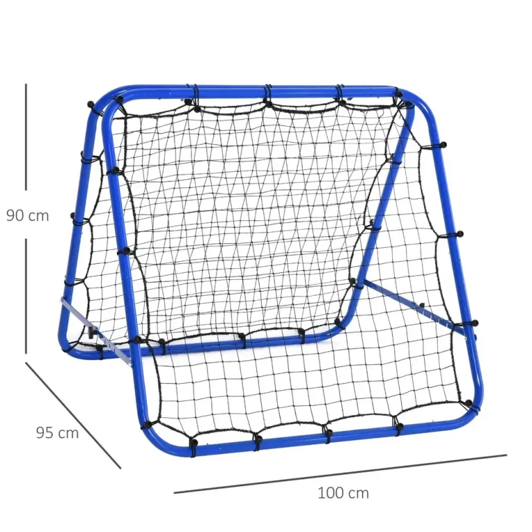 Fotbollsrebounder Kickback Goal Rebound Football Justerbar