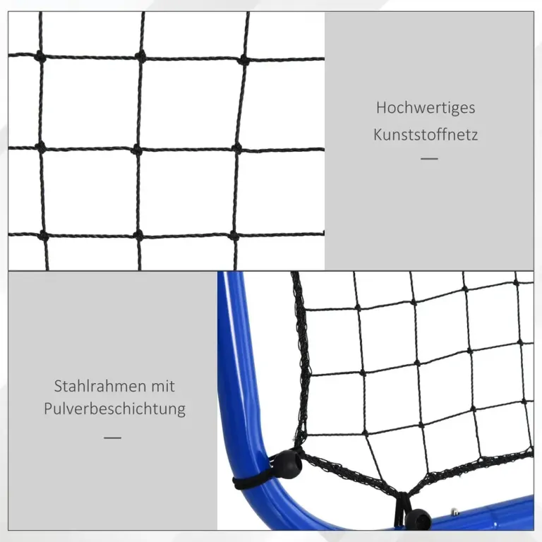 Fotbollsrebounder Kickback Goal Rebound Football Justerbar