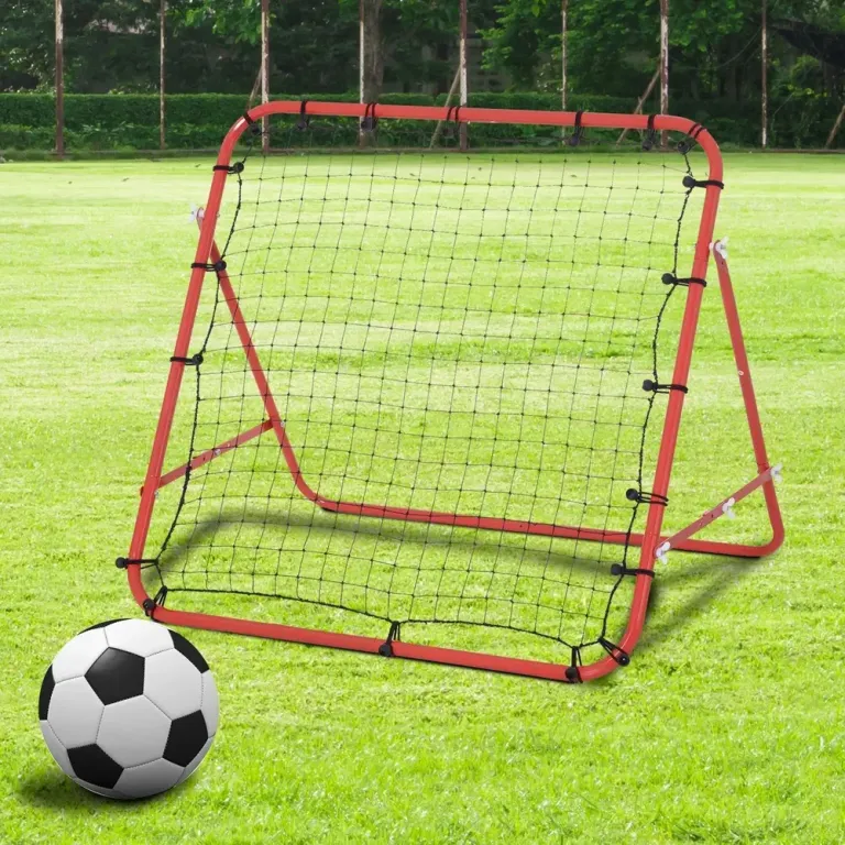 Fotbollsrebounder Rebounder Målnät Vinkel Football Basket Justerbar