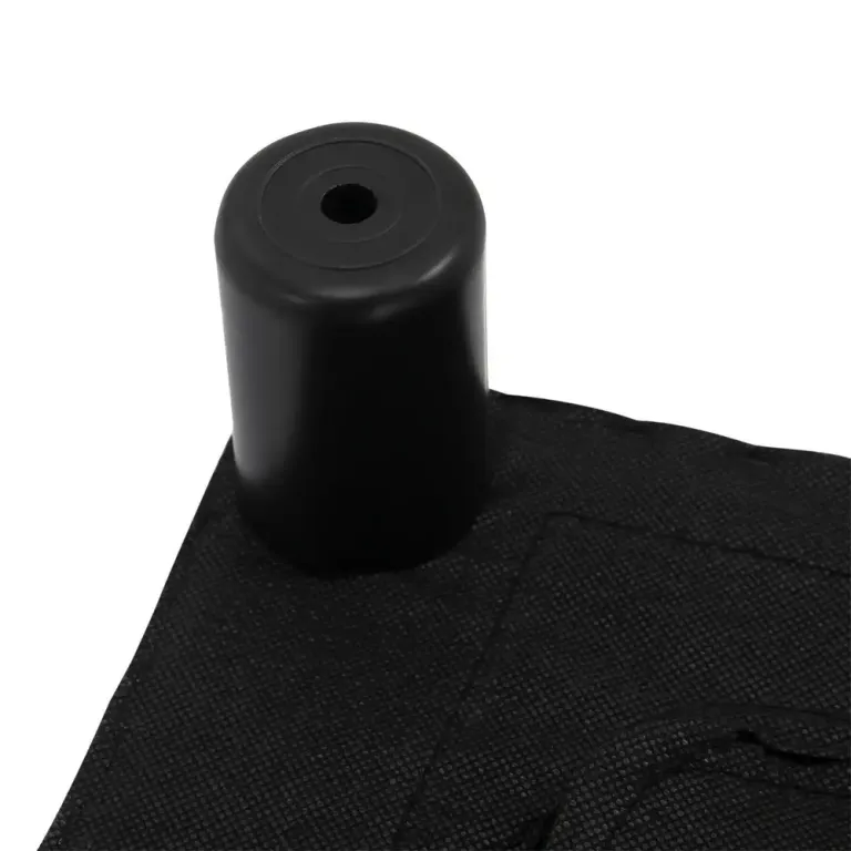 Fotpall Chesterfield Pall Vit Konstläder 40 x 30 x 24 cm