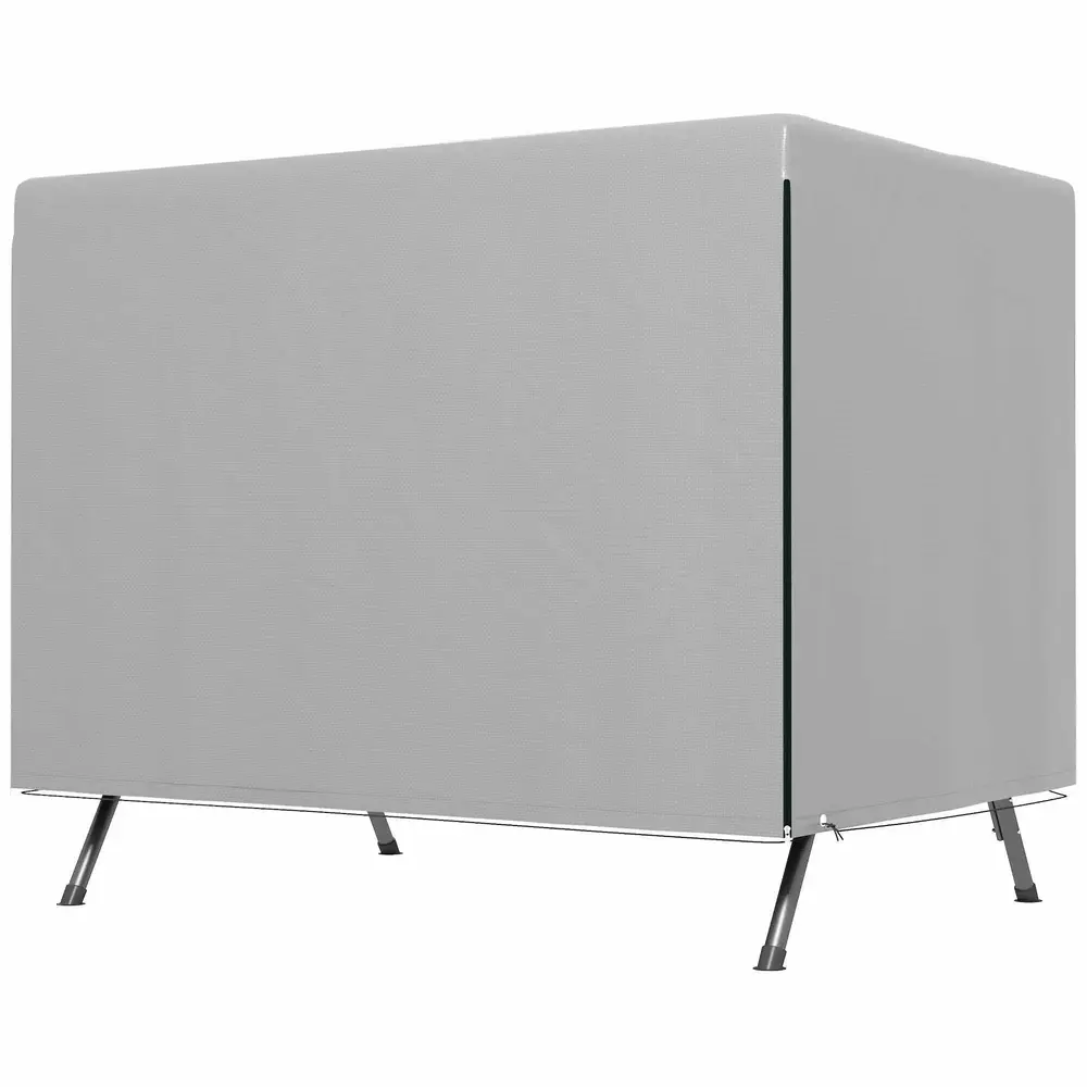 Skyddsöverdrag Presenning Grå av PE 215 x 155 x 150 cm