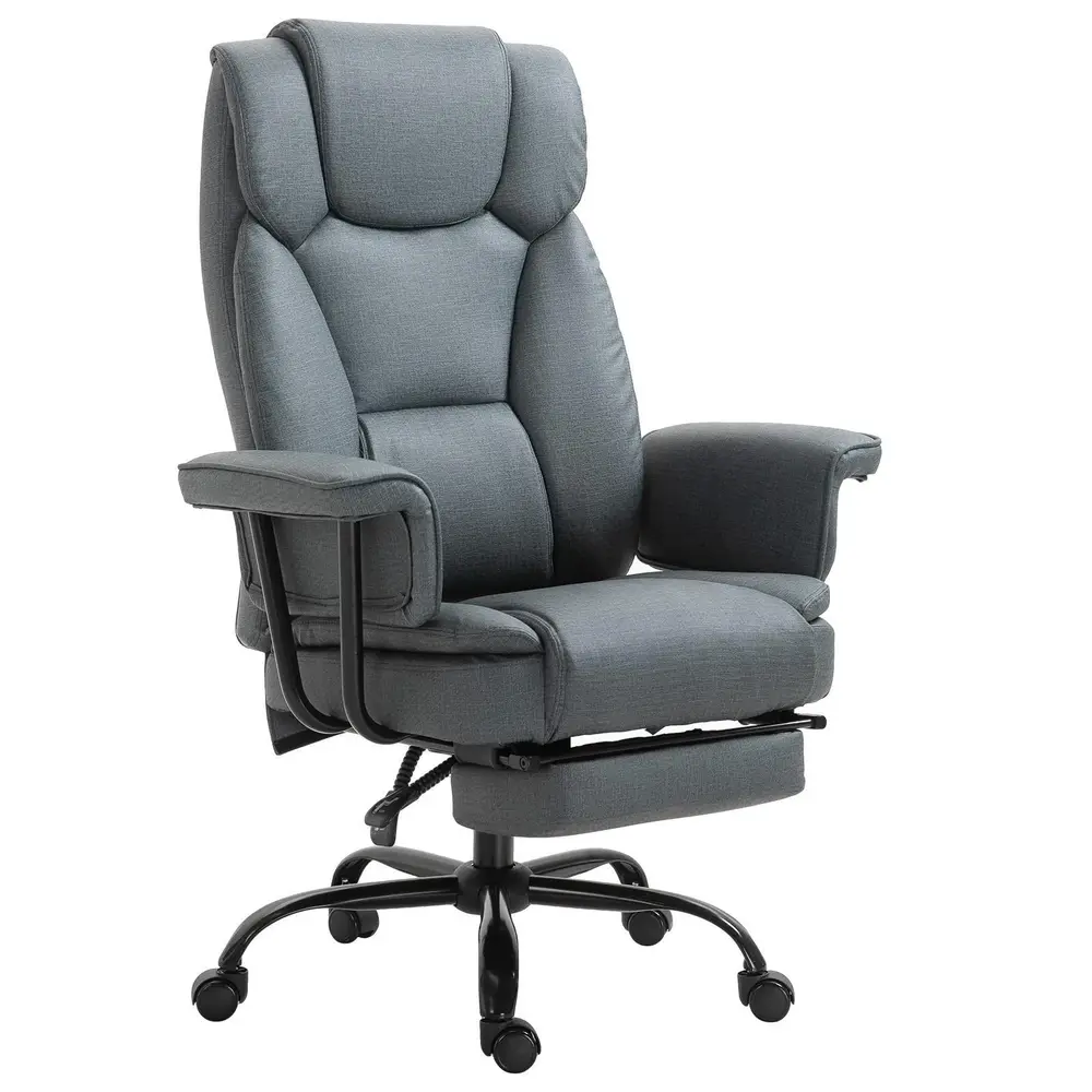 Kontorsstol med Liggfunktion och Nackstöd Ergonomisk