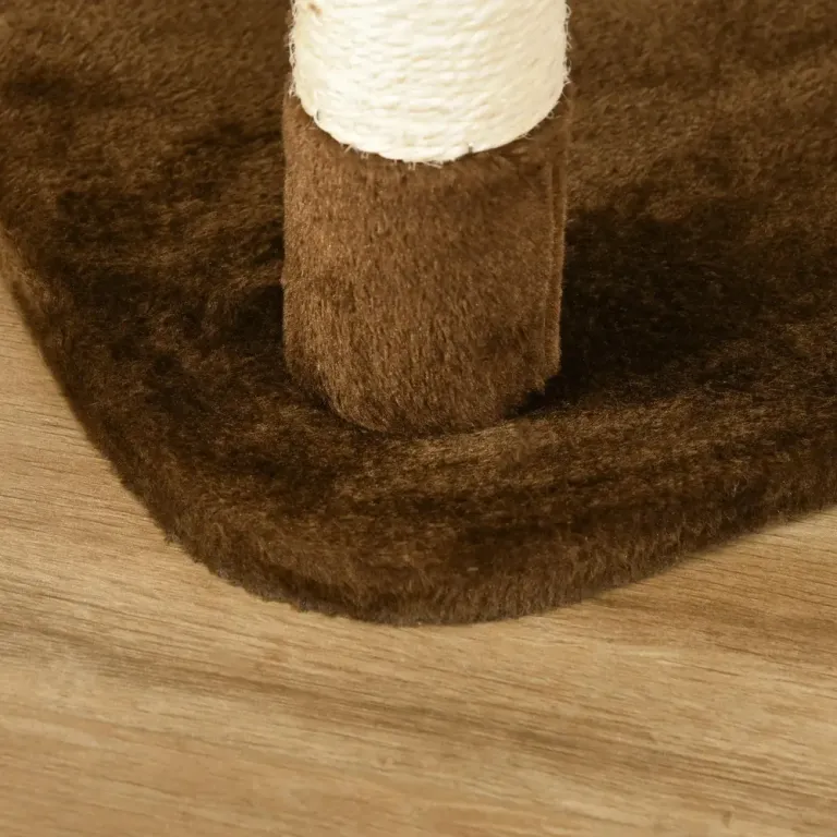 Klösträd Brun Plysch och Sisal 153 cm
