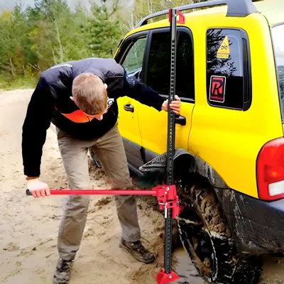Farmardomkraft 3 Ton i Stål, Röd