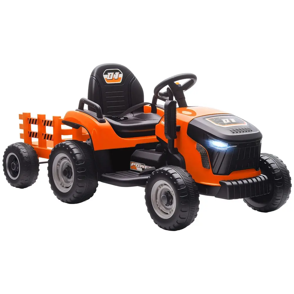 Elektrisk Åktraktor med Fjärrkontroll och Mjukstart