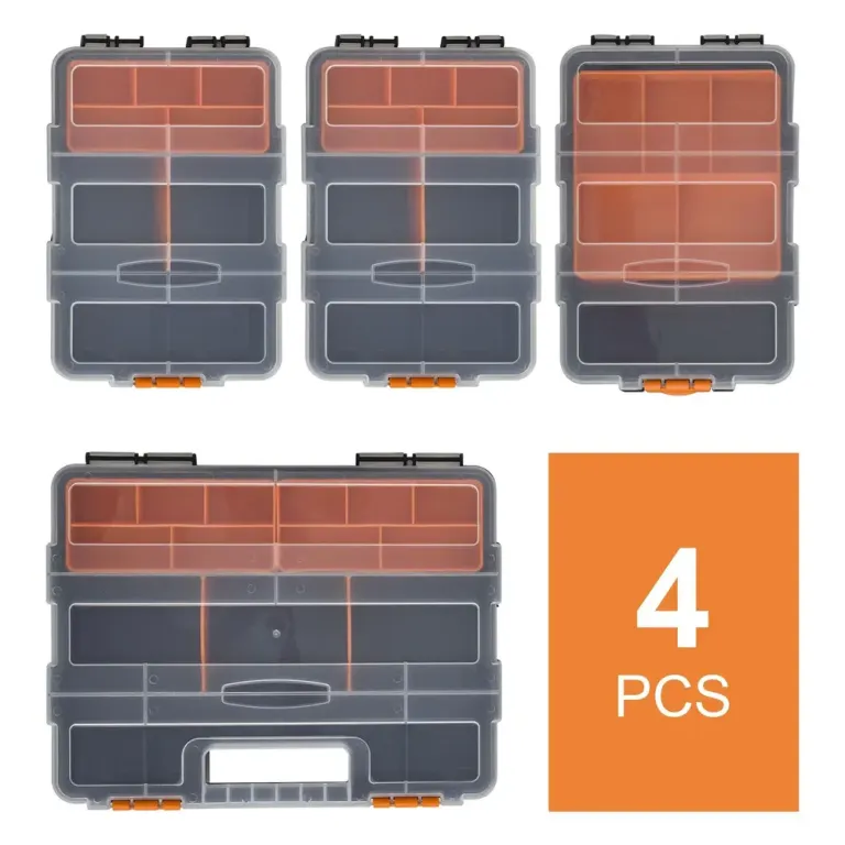 Verktygsförvaringslåda 4-Pack 28,7 x 22,5 x 5,5 cm