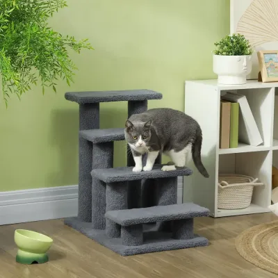 Djurtrappa Katttrappa Hundtrappa 4 Steg 63,5 x 43 x 60 cm