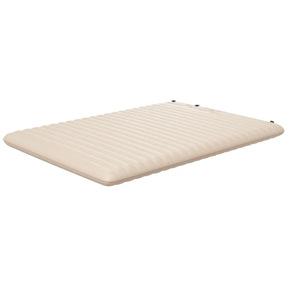 Luftmadrass Campingsäng Blå av Polyester 195 x 140 x 10 Cm