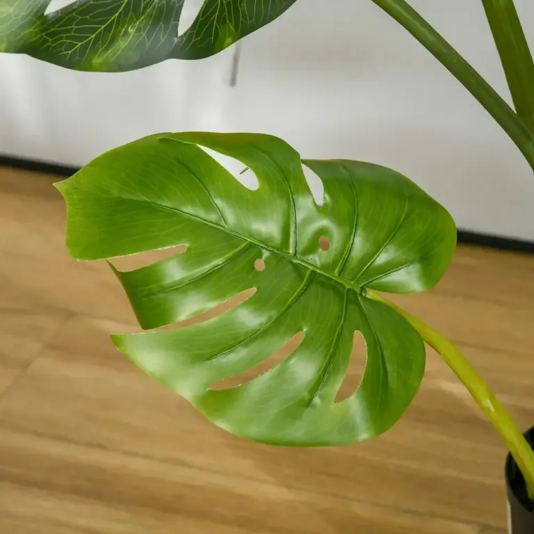 Konstgjorda Monstera Växter i Kruka 110 cm Konstväxt
