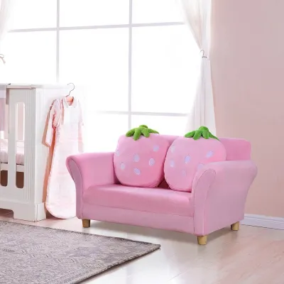 Barnsoffa 90 x 53 x 48 cm, Rosa