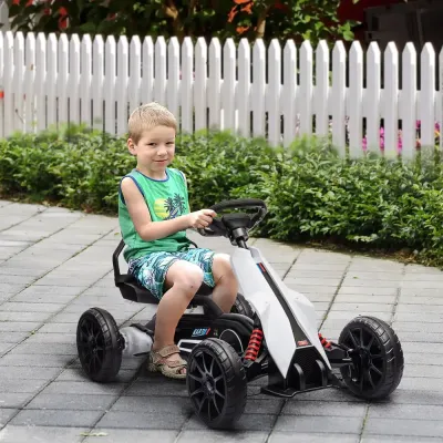 Elektrisk Barnkart Säkerhetsbälte Säte med Ryggstöd