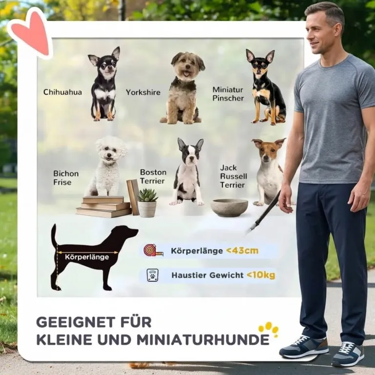Hund Djurvagn Kattvagn Blå av Oxford Tyg 76,5 x 52 x 95 Cm