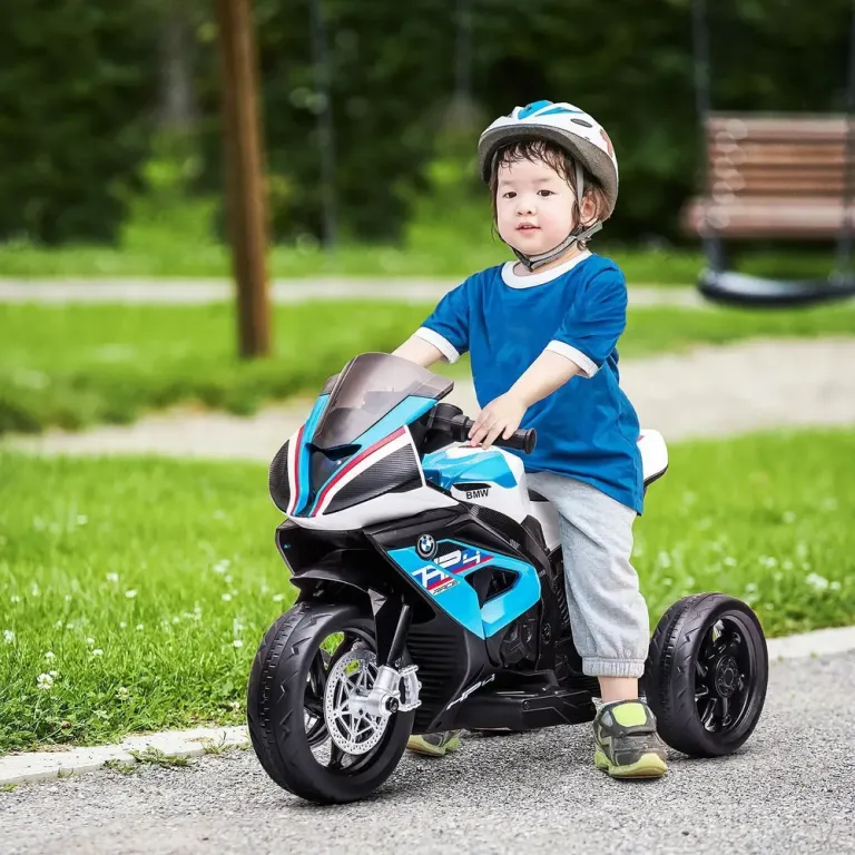 Elektrisk Motorcykel för Småbarn Säker Trehjuling Elmotorcykel