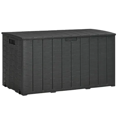Dynbox 366 Liter med Hjul och Handtag 120 x 50 x 60 cm