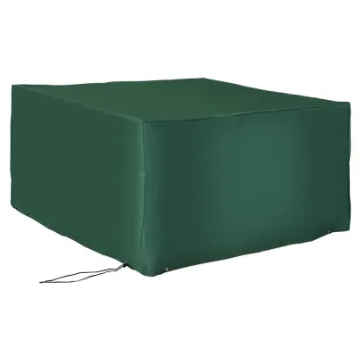Skyddsöverdrag för Trädgårdsmöbler Grön 135 x 135 x 75 cm
