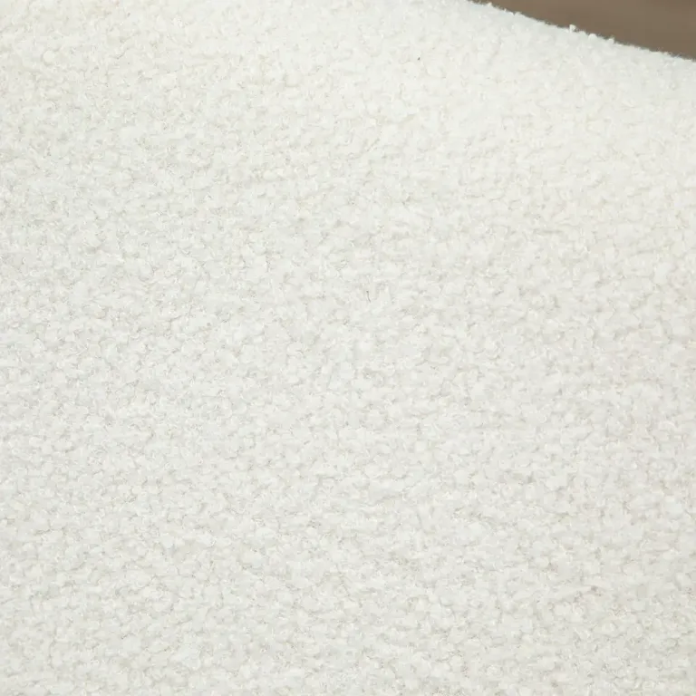 Gungstol i Gummiträ Relaxstol med Klädd Sits Elegant Teddy Fleece