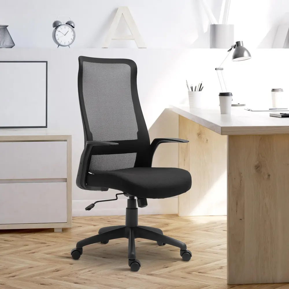 Ergonomisk Kontorsstol i Mesh Skrivbordsstol