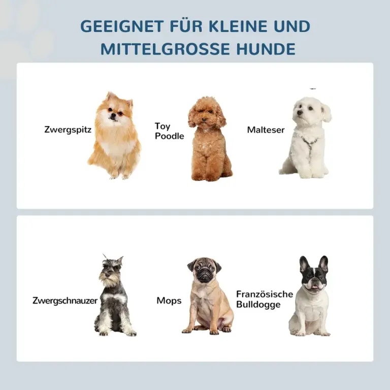 Matstation för Hund Prisvärd Vit 44 x 24 x 15 cm