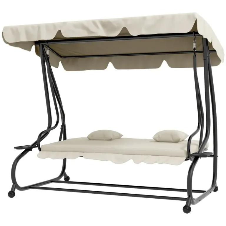 Hammock 3-Sits Krämvit 200 x 120 x 164 cm