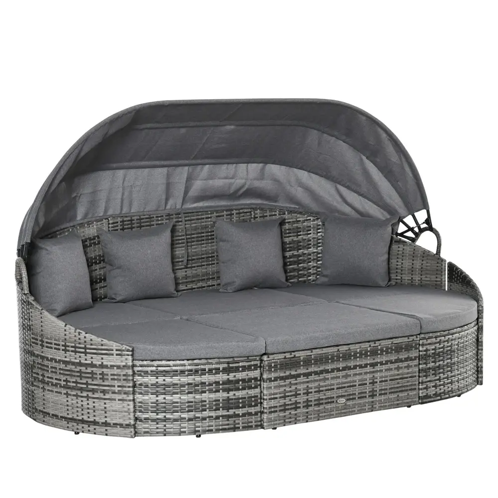 Solö i Konstrotting 4 Delar Rund 230 x 145 x 80 Cm