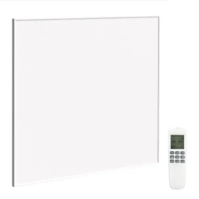 Värmepanel Väggmonterad Vit Aluminium Infraröd Värmare