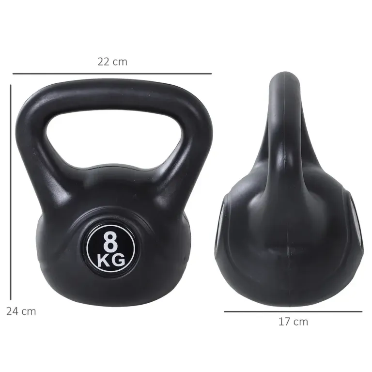 Kettlebell Prisvärd Svart för Hemmaträning