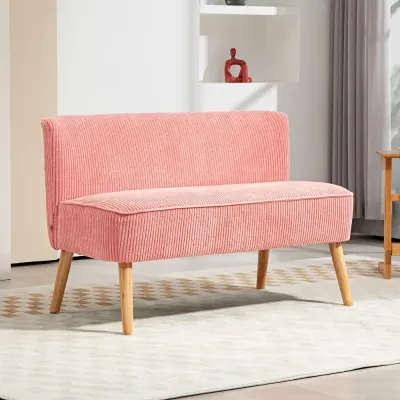 2-Sits Soffa Elegant Scandi Massiv 117 x 56,5 x 77 cm