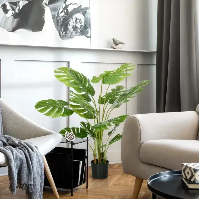 Konstväxt Monstera Deliciosa i Kruka 120 cm 17,5 x 120 cm