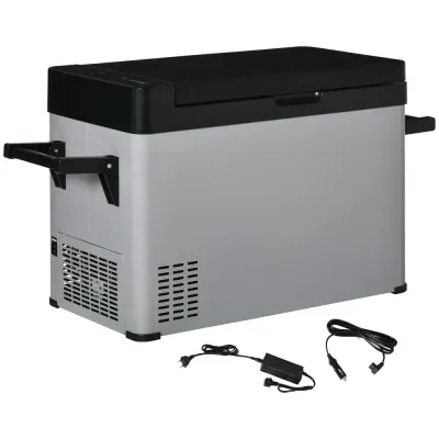 Bilkylskåp 50 L med Kompressor LCD-Skärm 2 Lägen