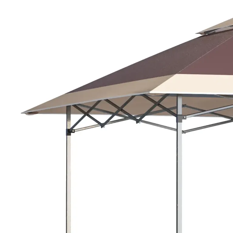 Hopfällbar Pop-Up Paviljong Partytält Enkel 3,6 x 3,6 M
