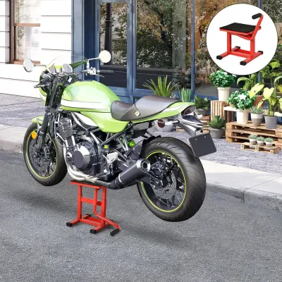Motorcykellyft Metall för Verkstad och Garage med Höjd