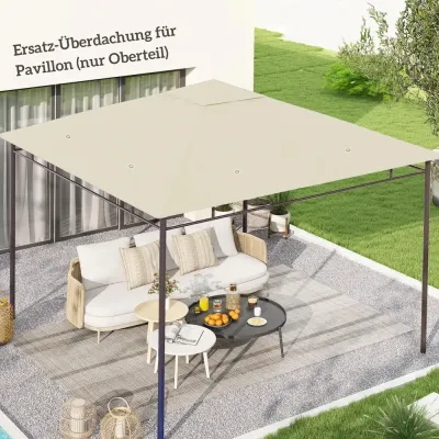 Reservtak till Paviljong 8 Dräneringshål 3 x 3 m