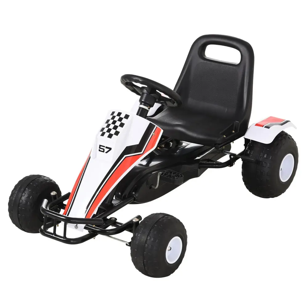 Gokart för Barn Trampbil med Pedal 104 x 66 x 57 Cm