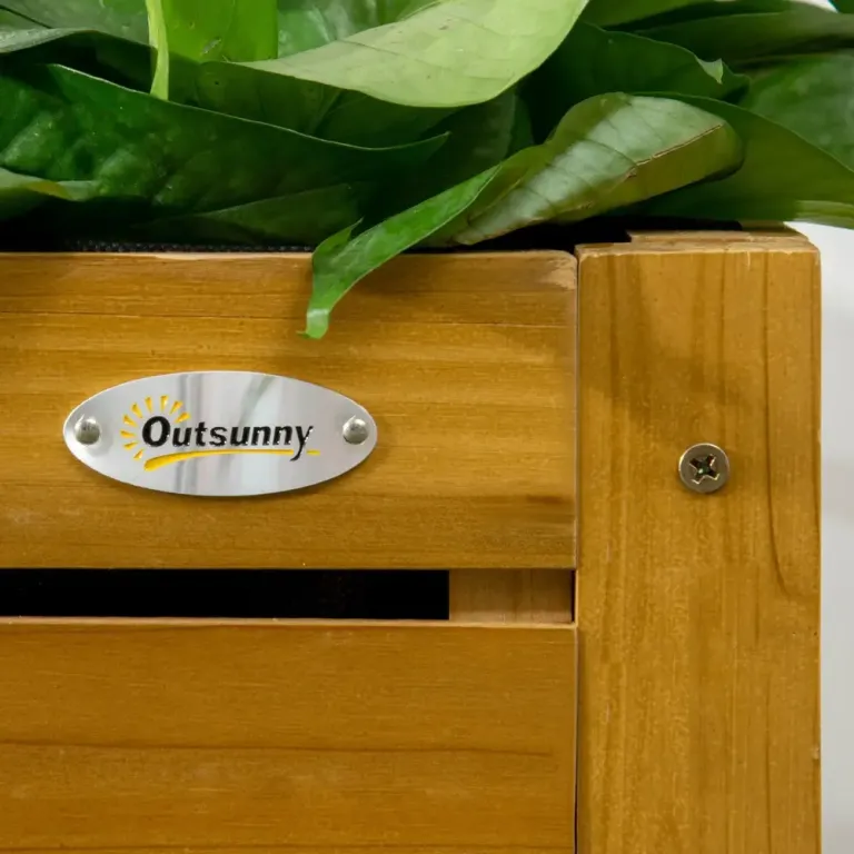 Odlingskrage Upphöjd Odlingslåda i Trä Plant