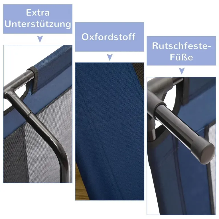 Hundbädd och Utomhusbädd för Hund Hundsäng Metall Oxford