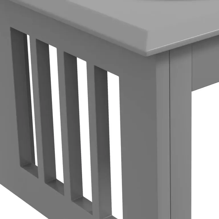 Hundskål Foderstation Grå Matställ Skålar