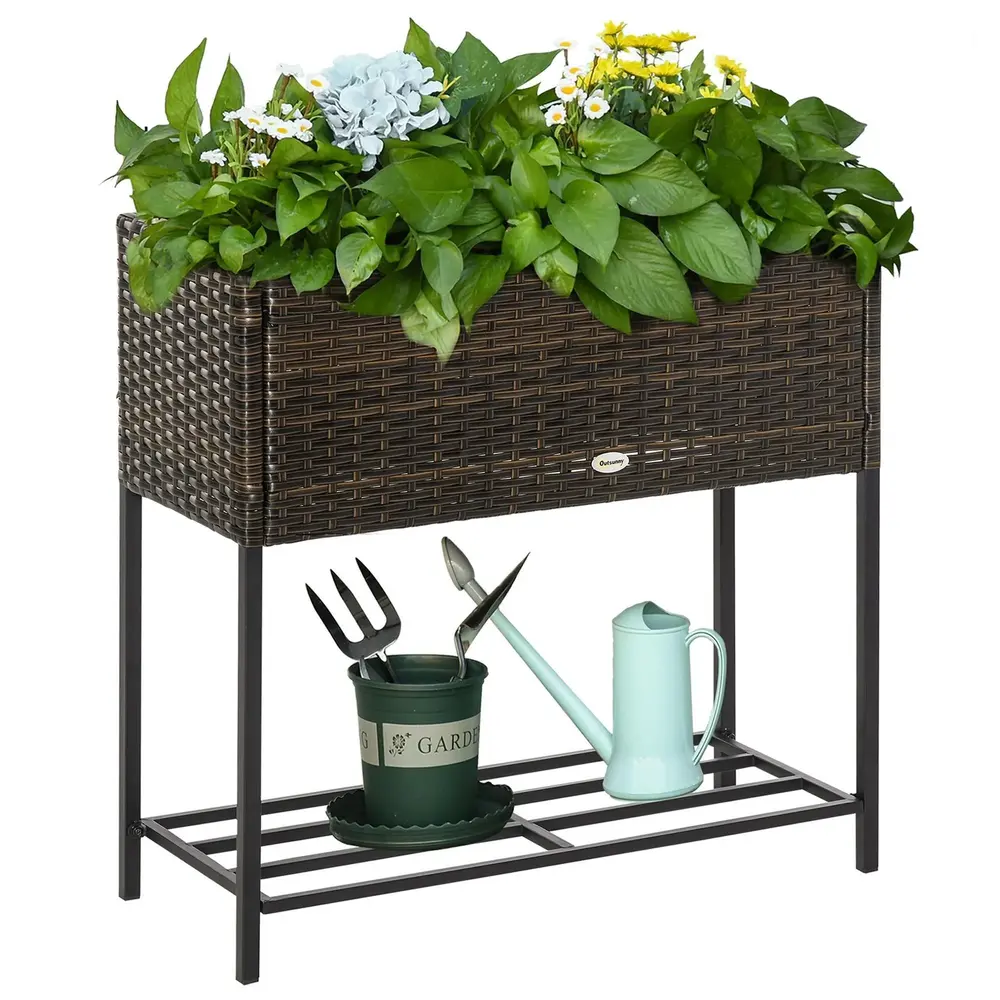 Upphöjd Odlingslåda i Konstrotting 70 x 30 Cm