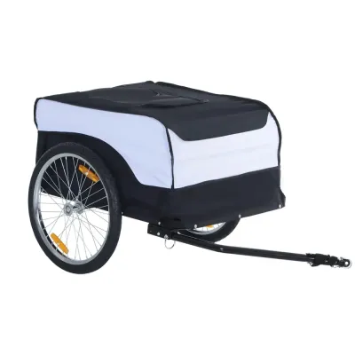 Hopfällbar Cykelkärra för Last Upp till 40 kg