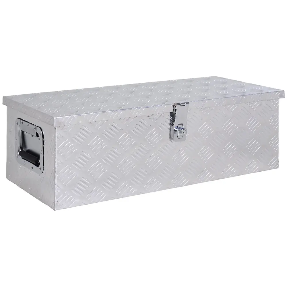 Verktygslåda Aluminium Transportlåda 76 x 33 x 25 Cm