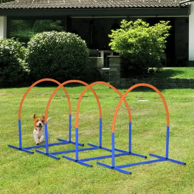 Agility-Set för Hundträning 4 Delar 88 x 64 x 95 cm