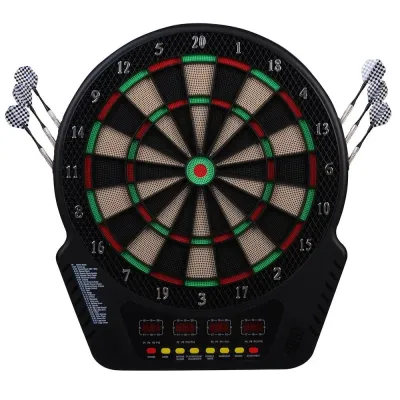 Elektronisk Darttavla med LED-Display och 6 Pilar